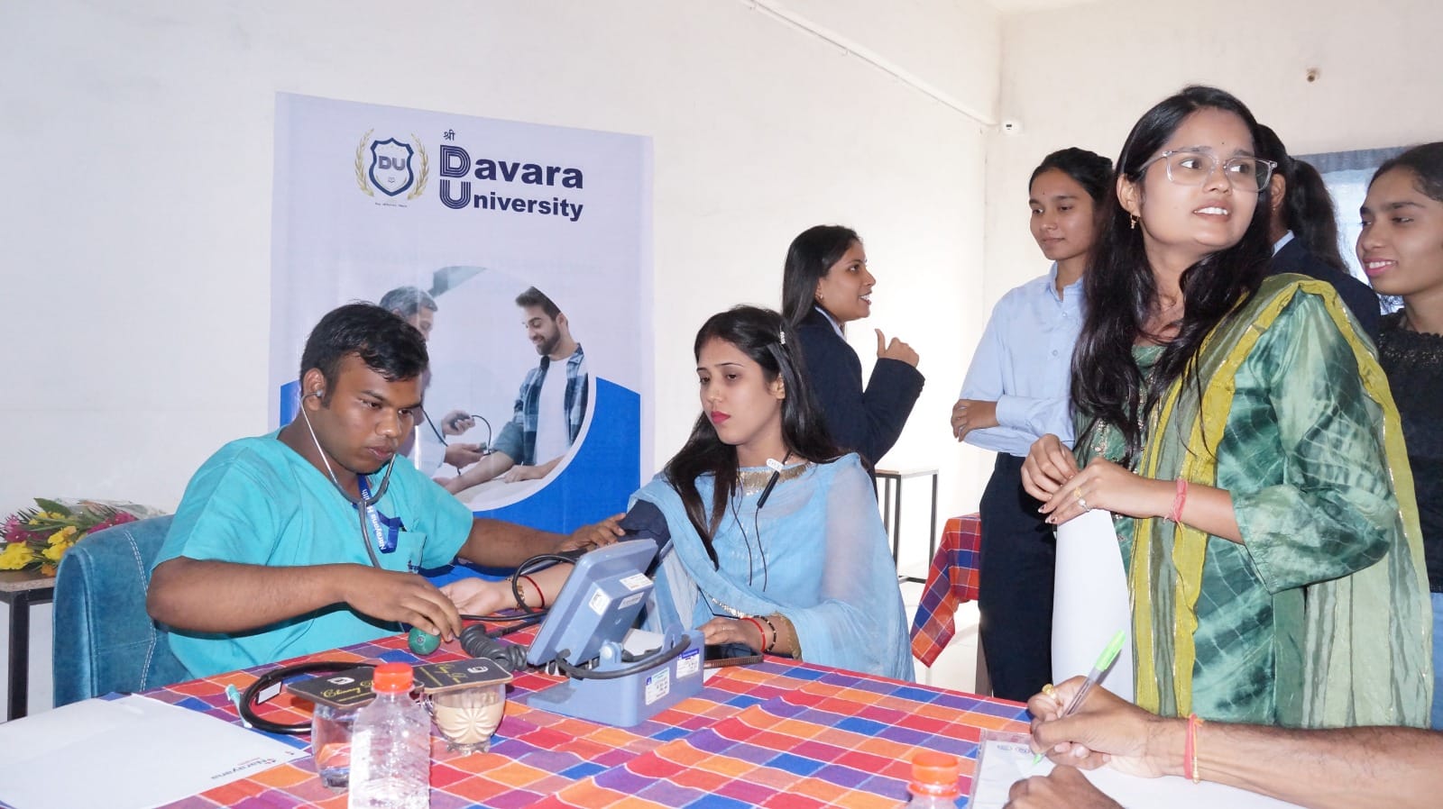 Shri Davara University Organizes One-Day Health Check-Up Camp in Collaboration with MMI Hospital