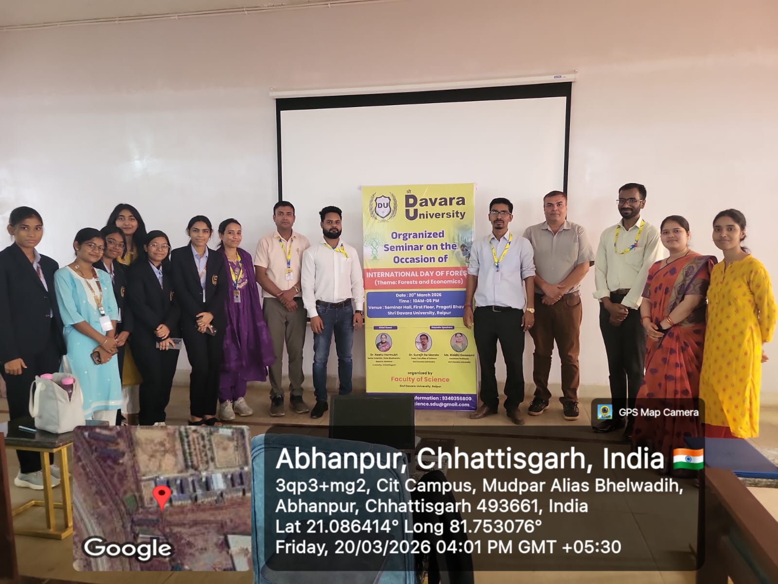 International Day of Forests Celebrated at Shri Davara University with Enthusiasm and Commitment to Sustainability