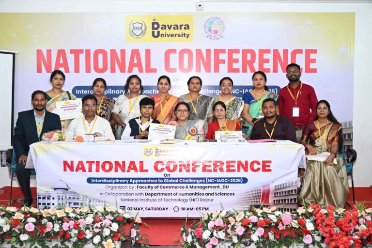 National Conference on “Interdisciplinary Approaches to Global Challenges” Successfully Concluded